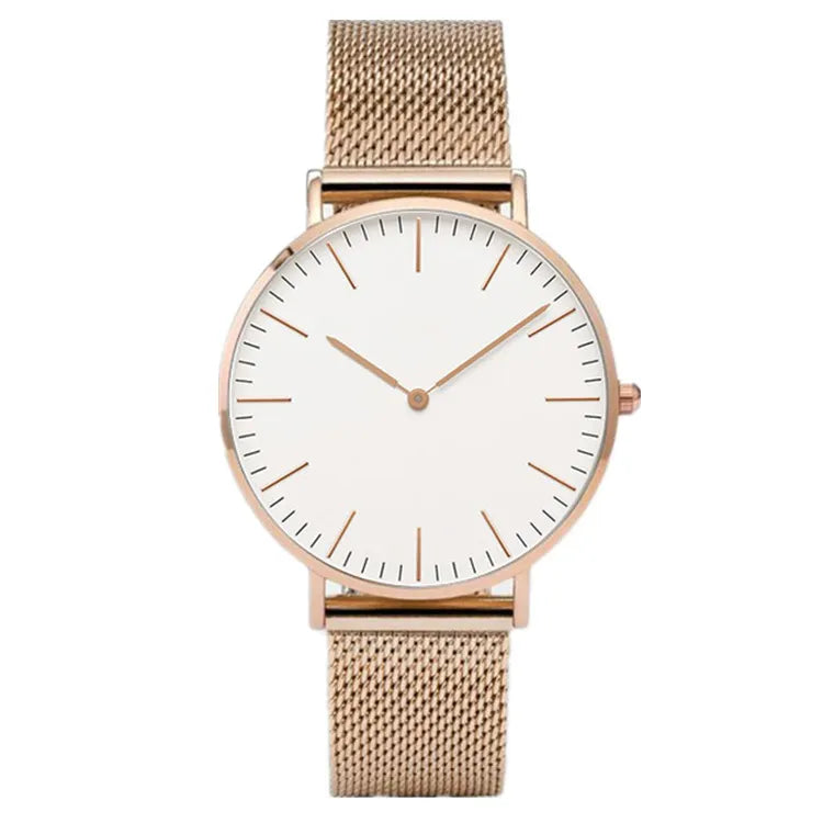 Luxe Quartz Polshorloge