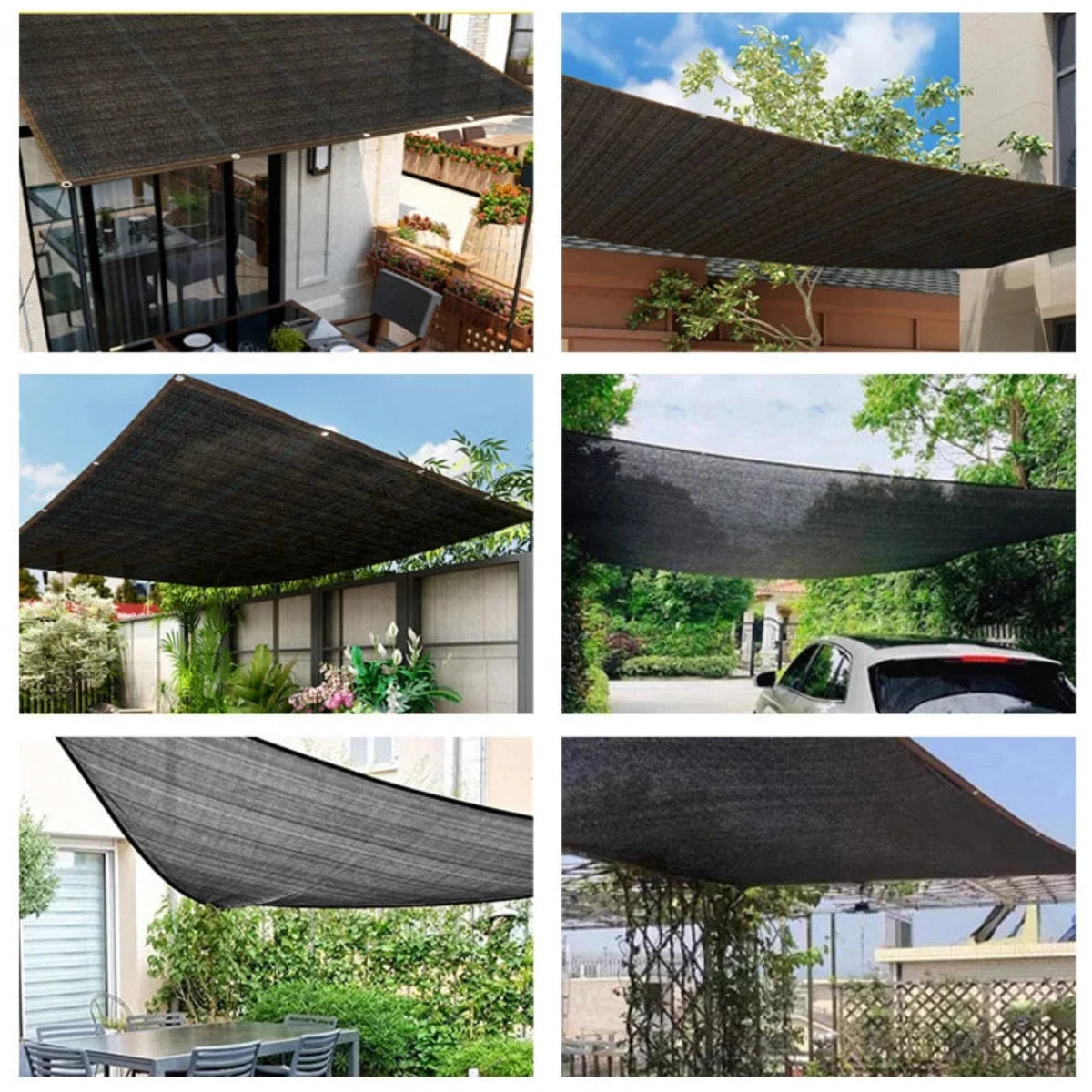 UV-beschermingsnet voor tuin en terras functioneel 1