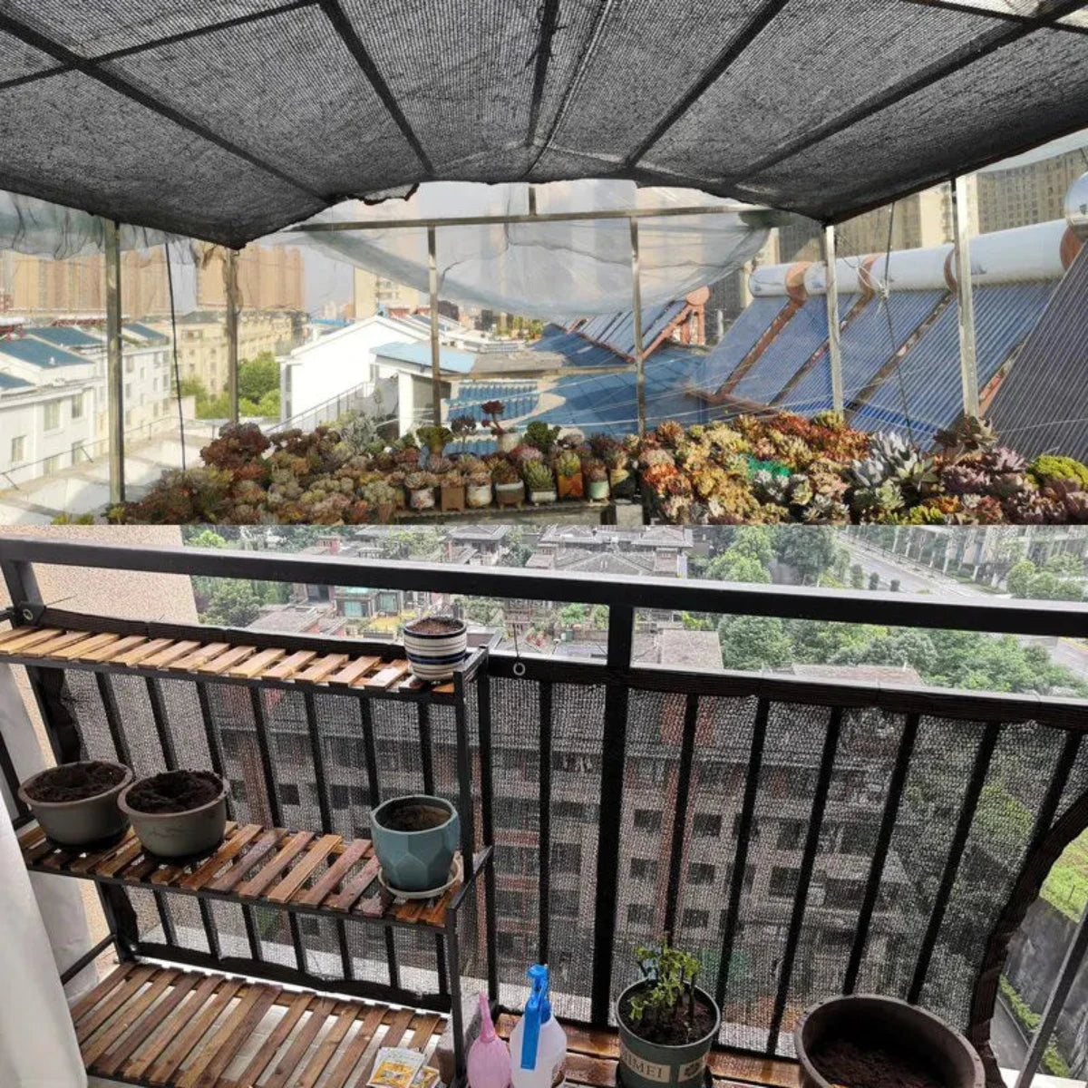 UV-beschermingsnet voor tuin en terras functioneel 7
