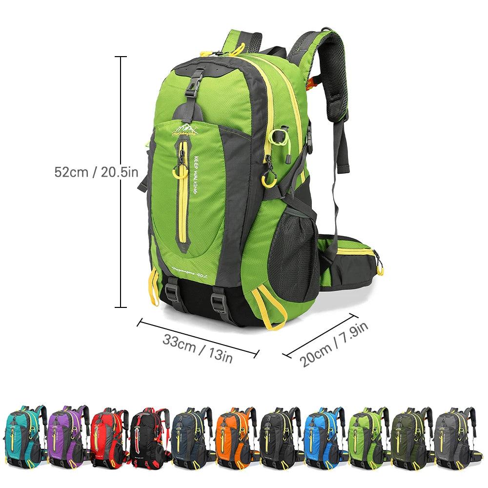 Unisex 40L Rugzak voor Trekking en Camping 3