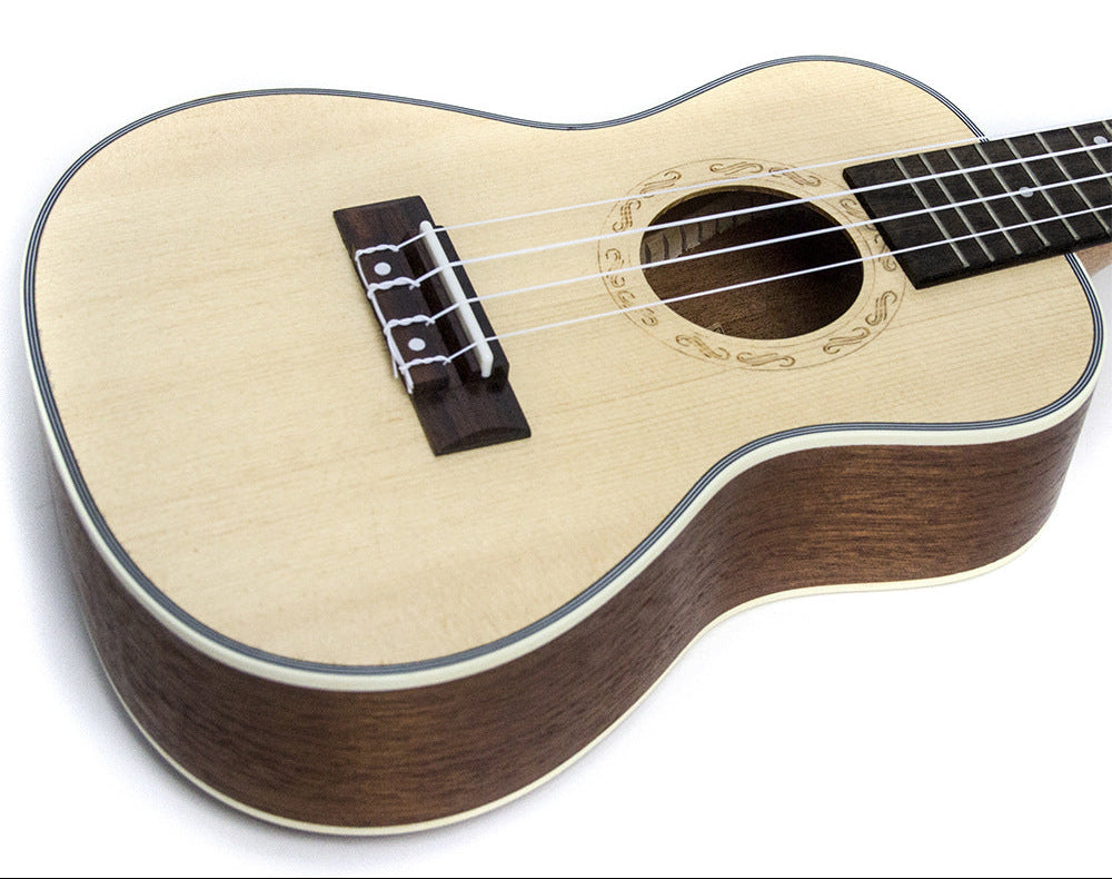 Unisex Akoestische Ukelele Bundel Lichtgewicht Ontwerp met Accessoires 0