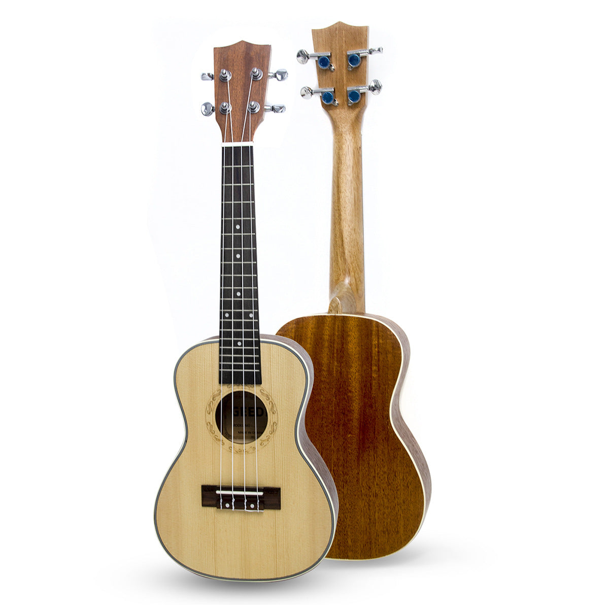 Unisex Akoestische Ukelele Bundel Lichtgewicht Ontwerp met Accessoires 1