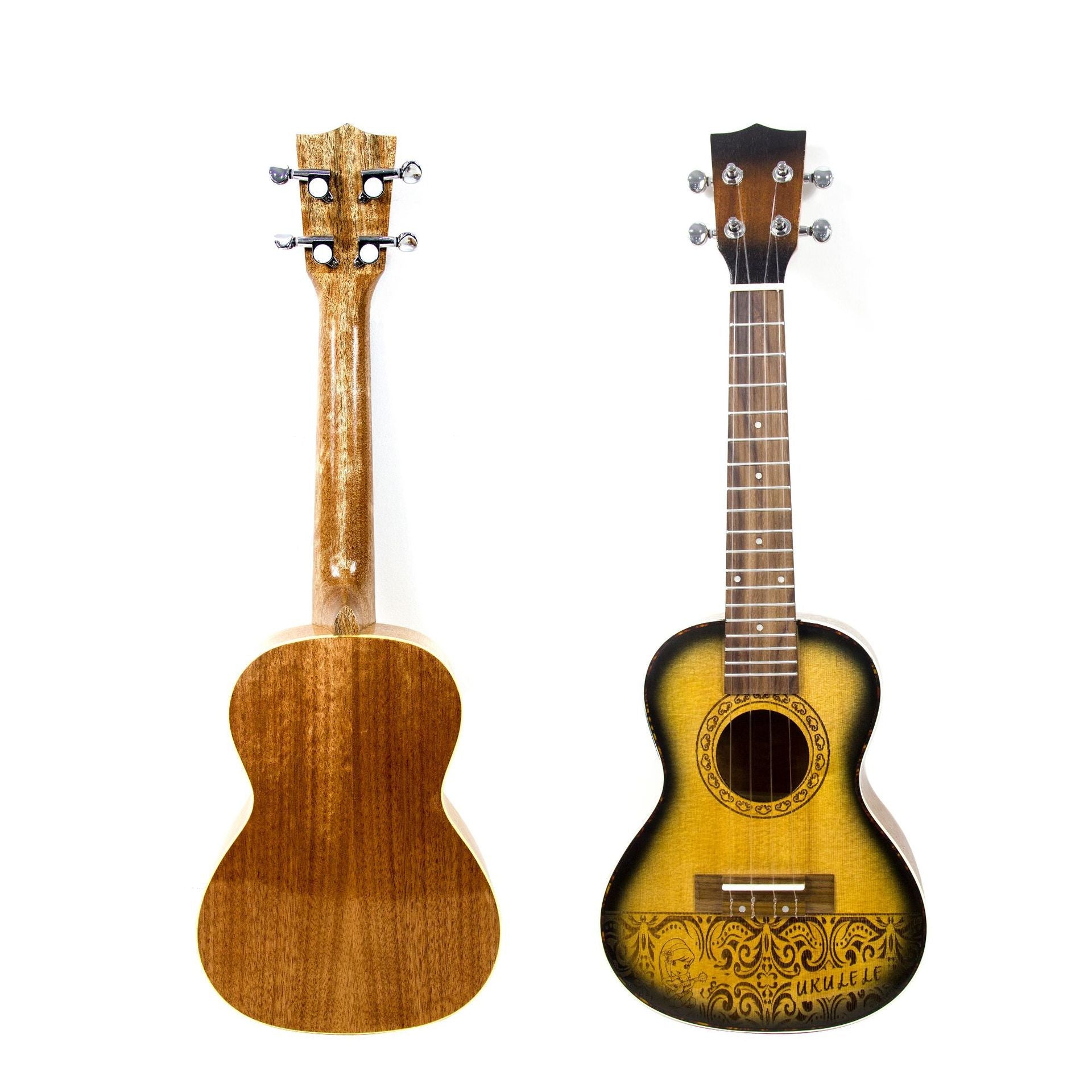 Unisex Akoestische Ukelele Handgemaakt Model 6