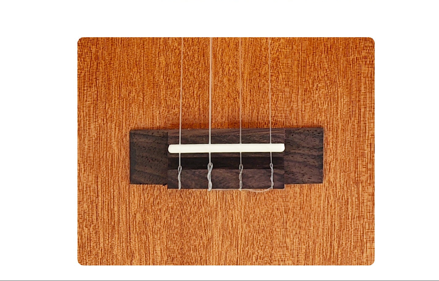 Unisex Akoestische Ukelele Met Mahoniehouten Body 1
