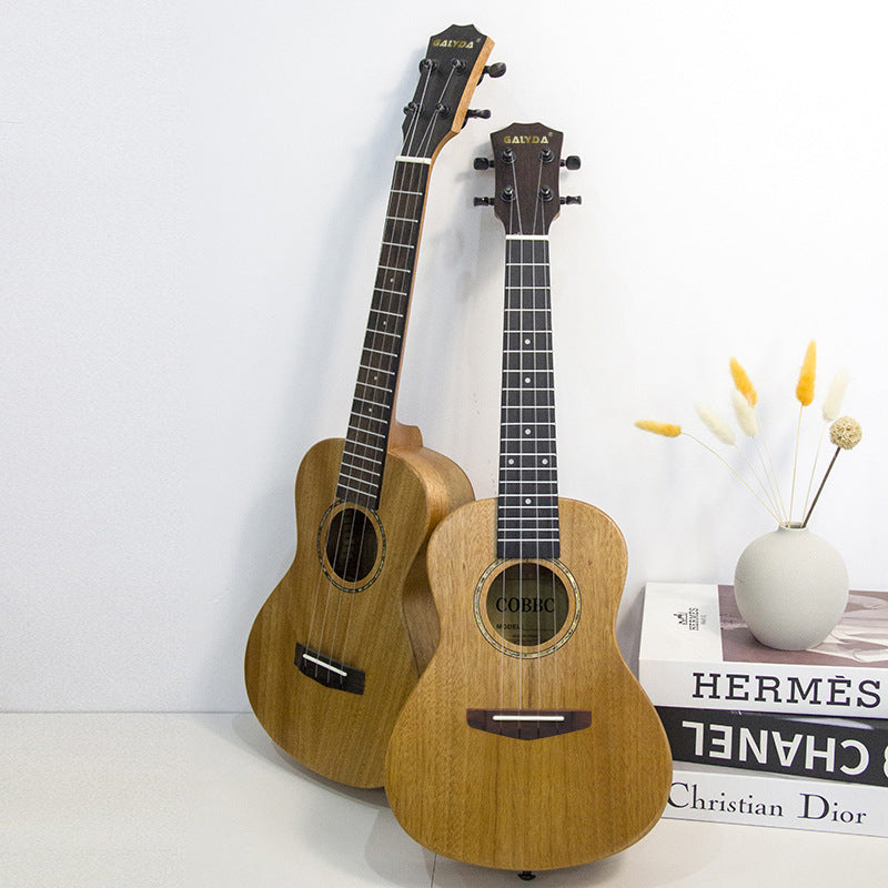Unisex Akoestische Ukelele Met Mahoniehouten Body 5