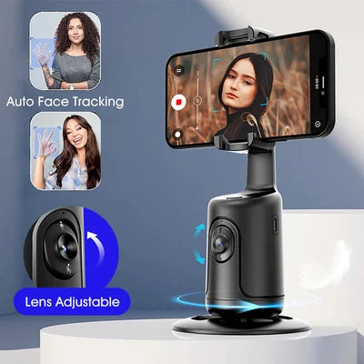 Unisex Automatische 360° Draaibare Volghouder voor Selfies en Livestreams 1