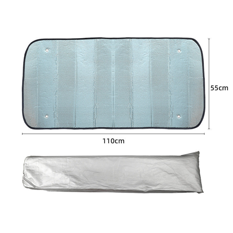 Unisex Autozonnescherm Opvouwbaar Reflecterend Thermisch Isolerend 5