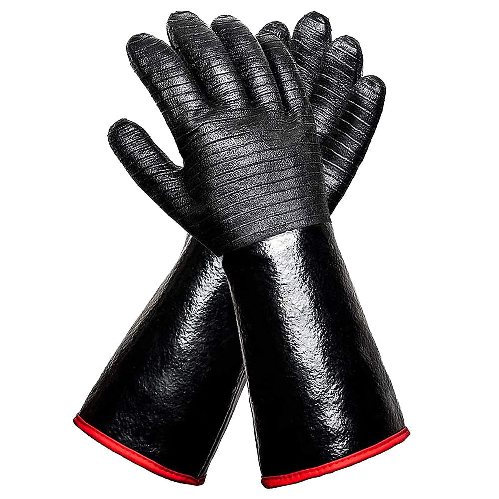 Unisex BBQ-handschoenen met antislip grip en verlengde manchetten 5