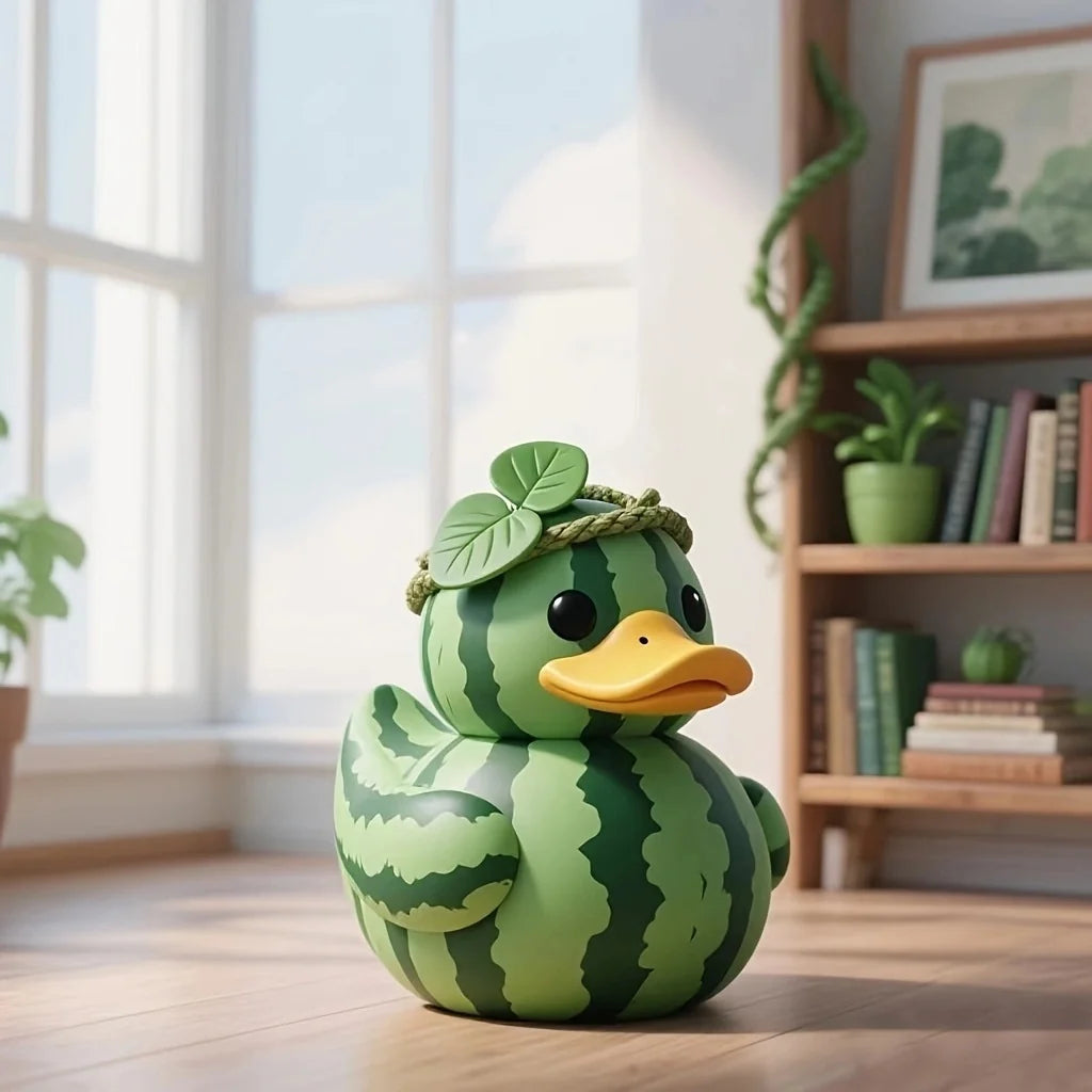 Unisex Badeendje Met Aardbeienmotief Speels Design 2