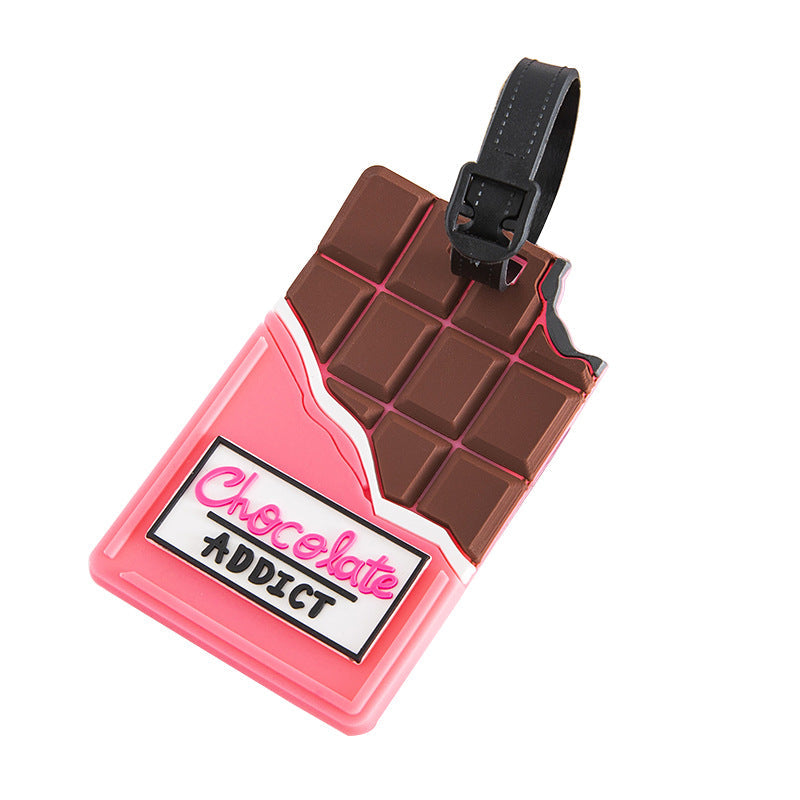 Unisex Bagagelabel Chocoladevorm Praktisch Reizen Accessoire 5