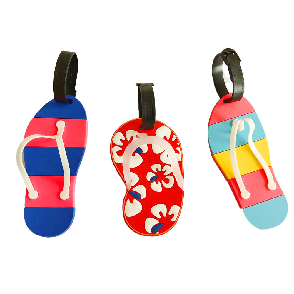 Unisex Bagagelabel Creatief Flip-Flop Ontwerp 3