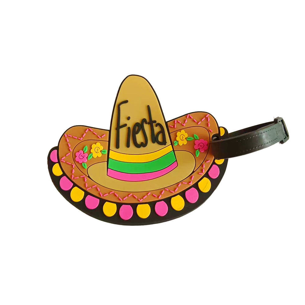 Unisex Bagagelabel Creatief Sombrero Ontwerp 0