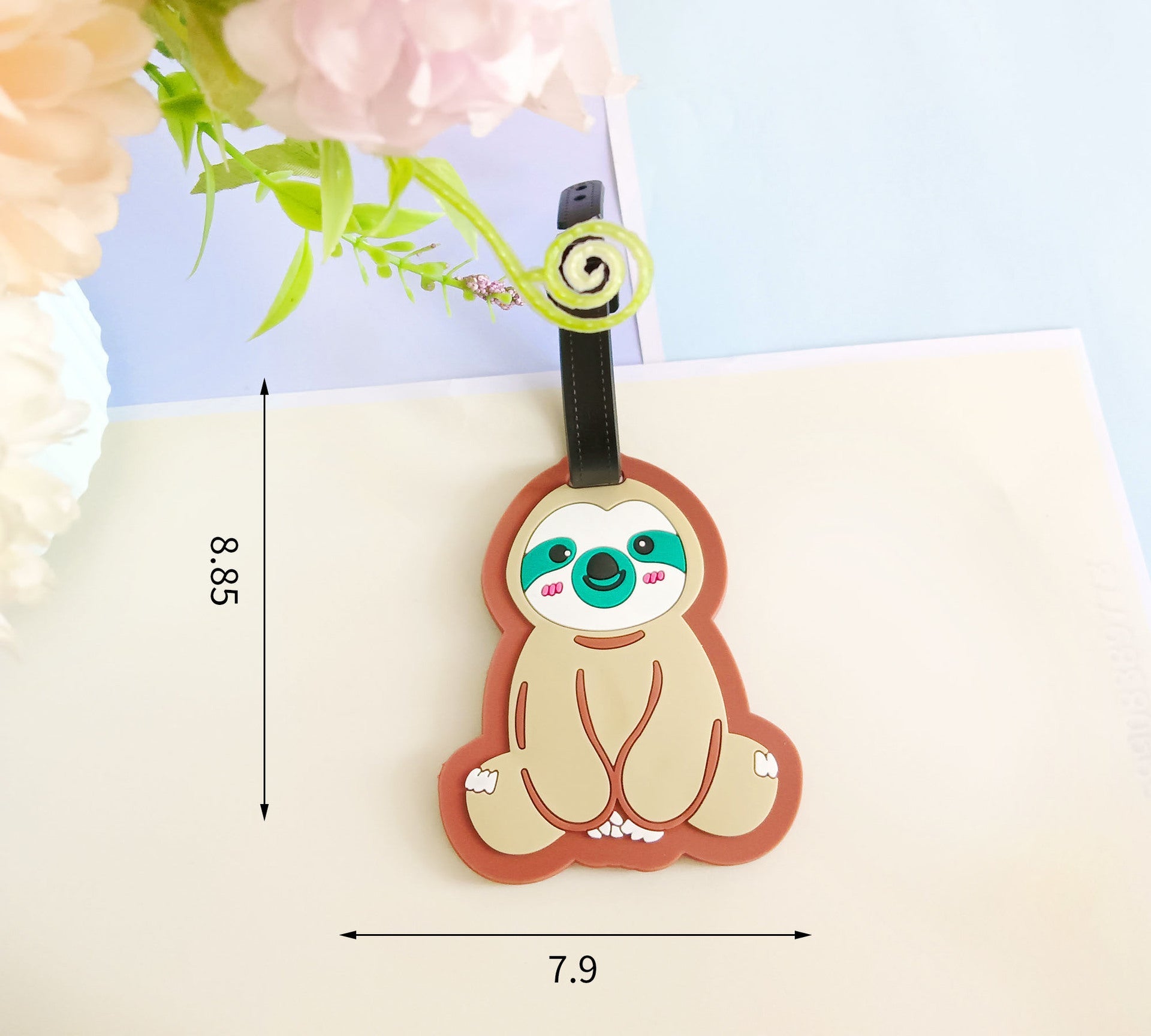 Unisex Bagagelabel Lama Design Speels en Praktisch 6