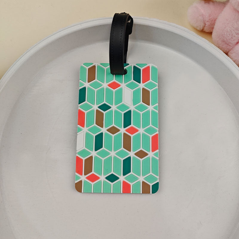 Unisex Bagagelabel Met Creatief Patroon 7