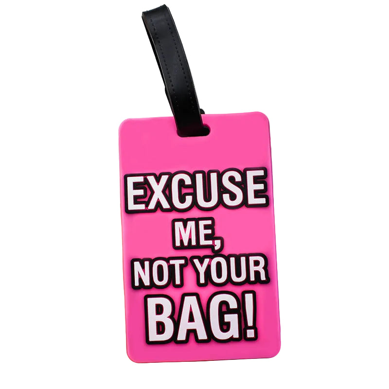 Unisex Bagagelabel Met Humoristische Tekst Bowlift 0