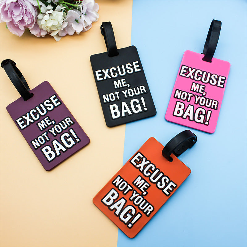 Unisex Bagagelabel Met Humoristische Tekst Bowlift 1
