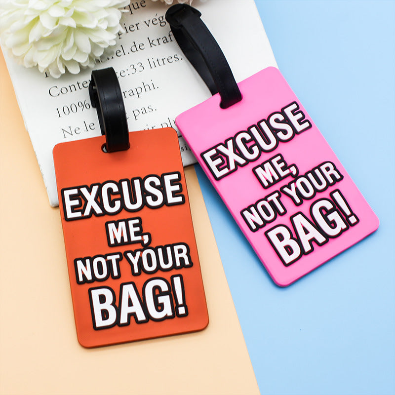 Unisex Bagagelabel Met Humoristische Tekst Bowlift 3