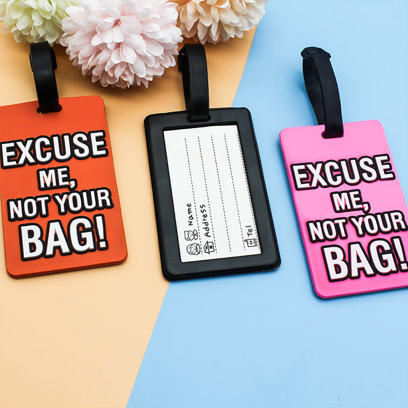 Unisex Bagagelabel Met Humoristische Tekst Bowlift 4