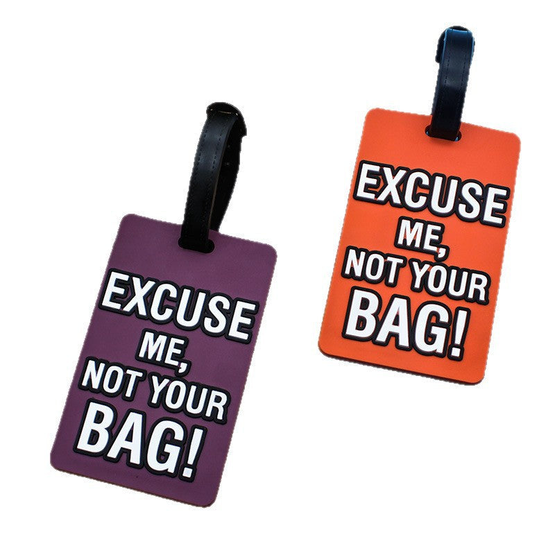 Unisex Bagagelabel Met Humoristische Tekst Bowlift 5