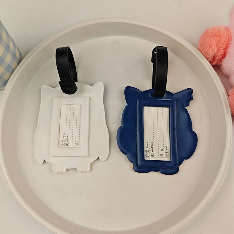 Unisex Bagagelabel Met Uilendesign Speels En Praktisch 3