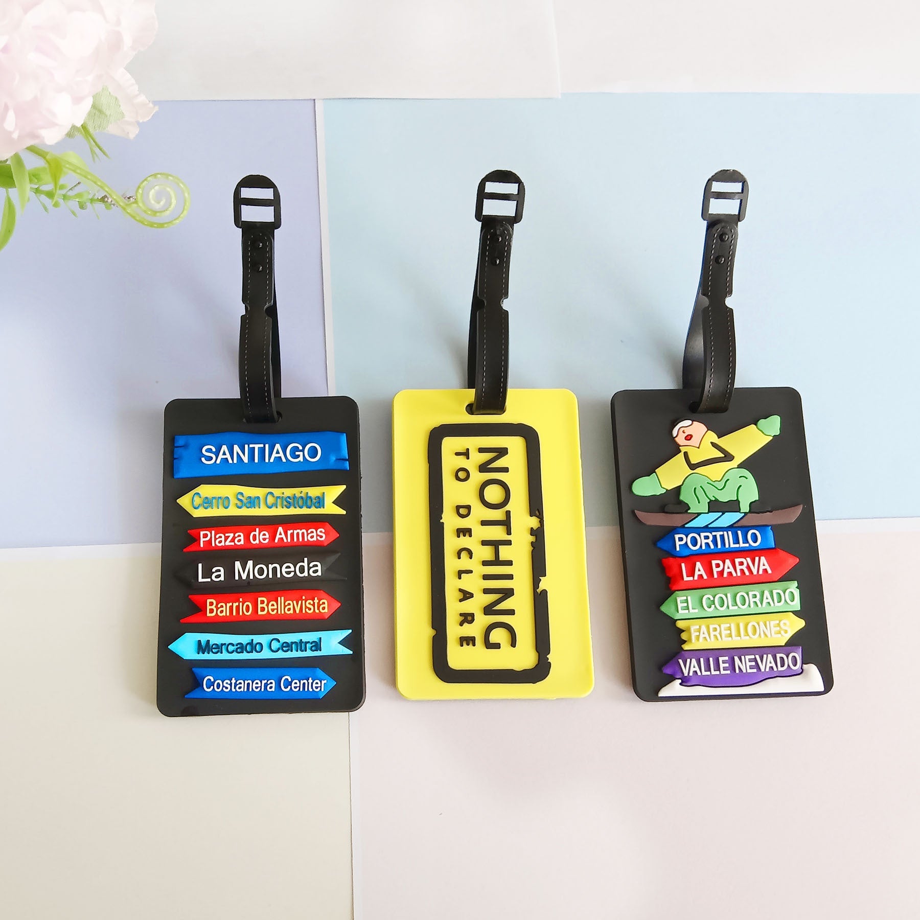 Unisex Bagagelabel Vliegtuigdesign Praktisch en Stijlvol 3