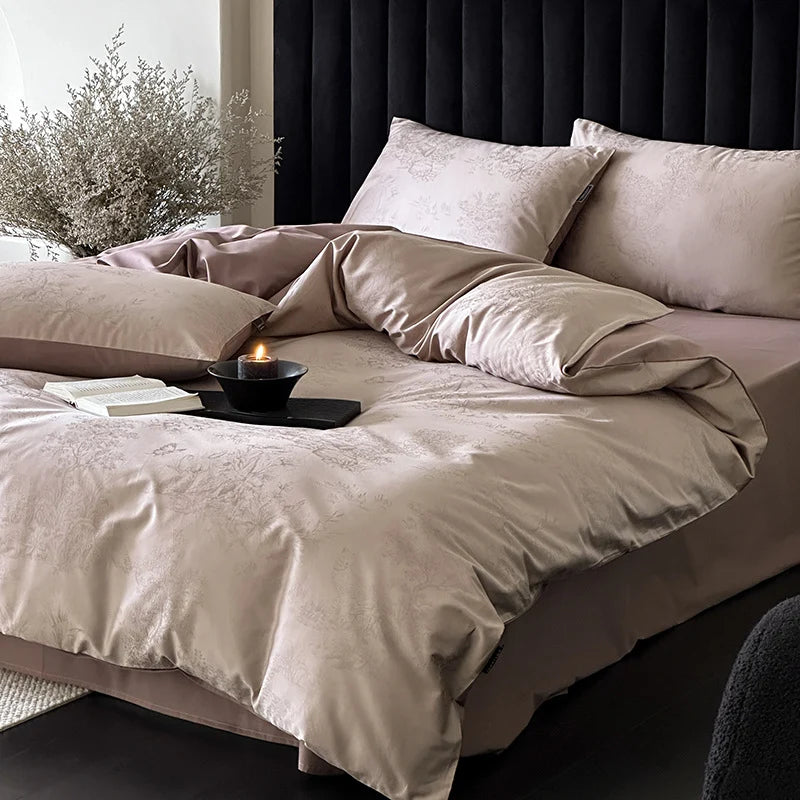 Unisex Beddengoedset Jacquard Met Omkeerbaar Design 8