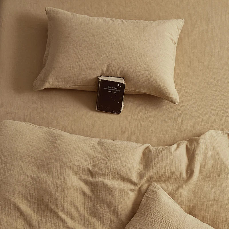 Unisex Beddengoedset Met Gestructureerd Oppervlak 0