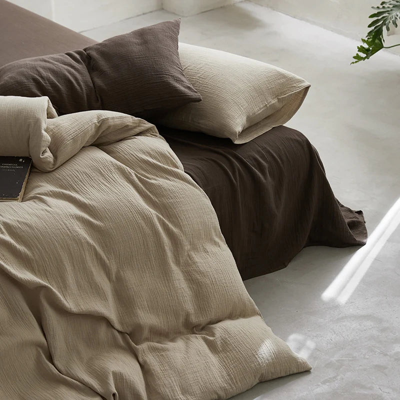 Unisex Beddengoedset Met Gestructureerd Oppervlak 1