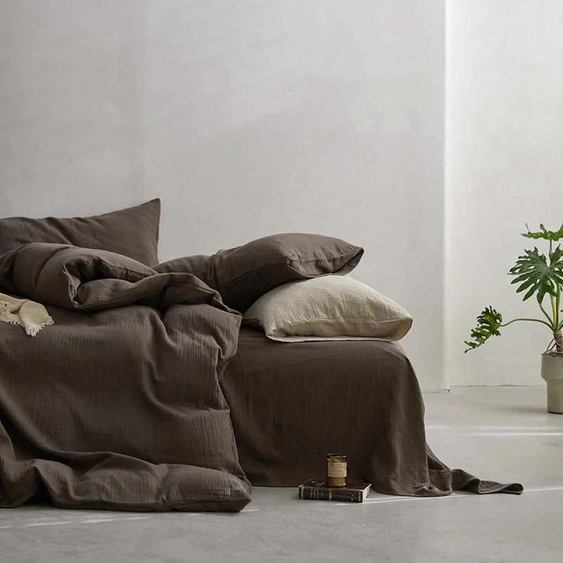 Unisex Beddengoedset Met Gestructureerd Oppervlak 3
