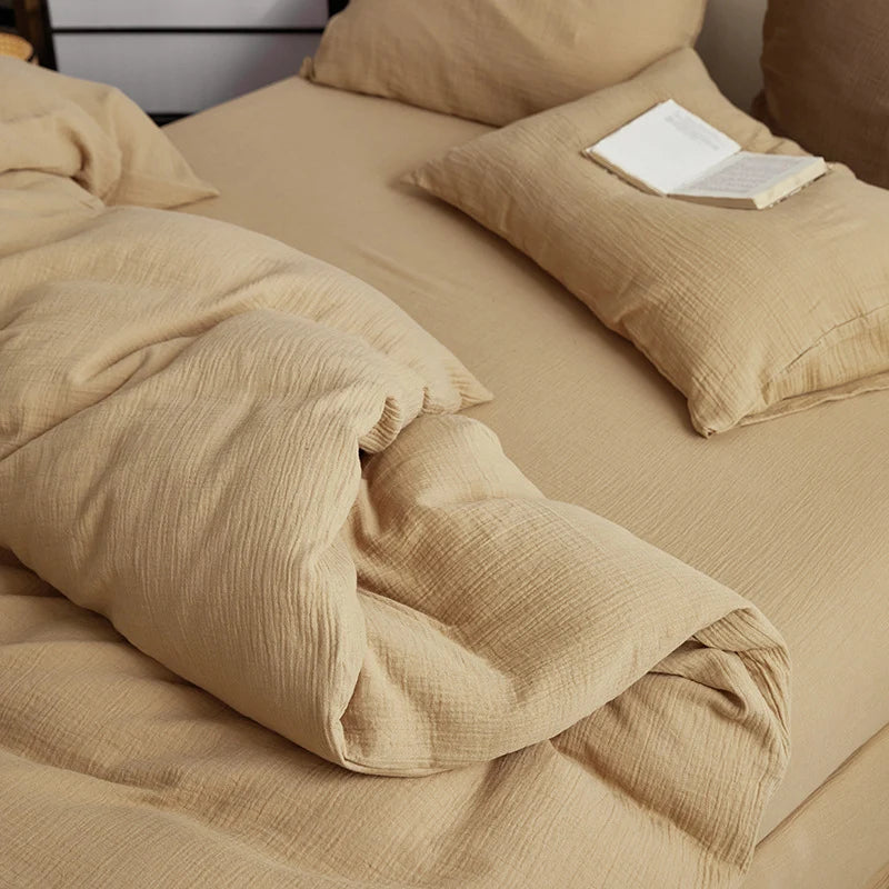 Unisex Beddengoedset Met Gestructureerd Oppervlak 4