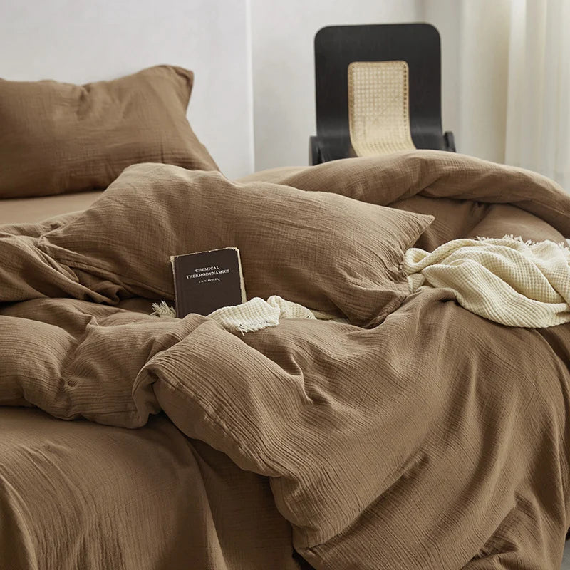 Unisex Beddengoedset Met Gestructureerd Oppervlak 9