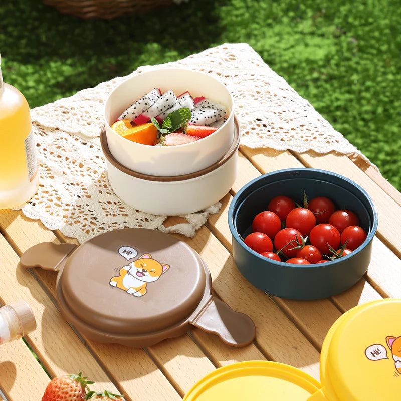 Unisex Bento-Box met Cartoonontwerp Praktisch en Draagbaar 2