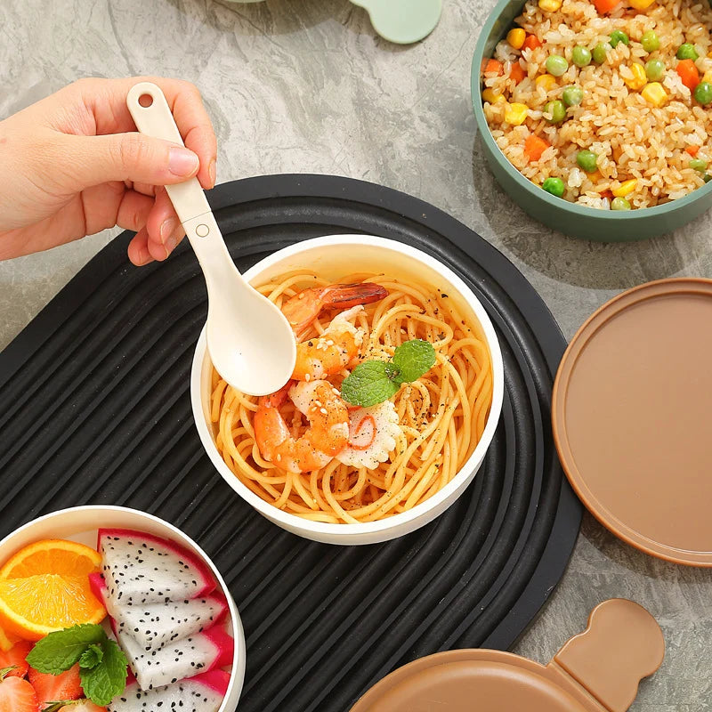 Unisex Bento-Box met Cartoonontwerp Praktisch en Draagbaar 4