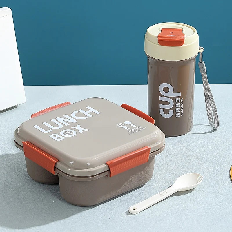 Unisex Bento-box met Meerdere Compartimenten Functioneel Ontwerp 9