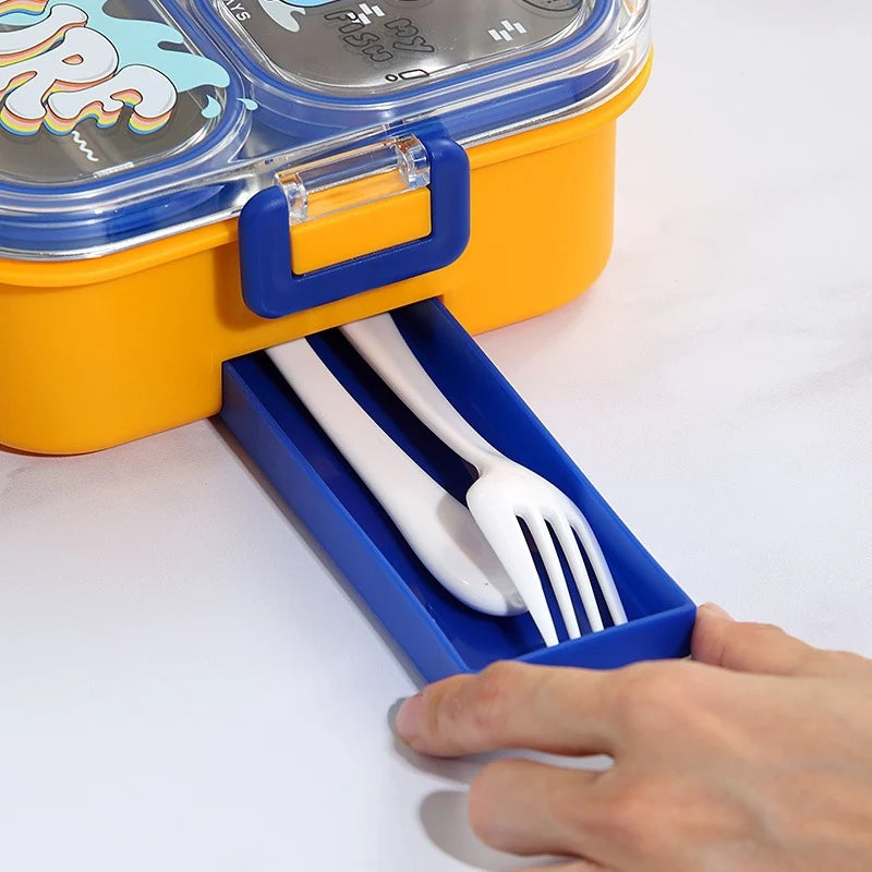 Unisex Bento Lunchbox Cartoonthema Creatief Ontwerp 2