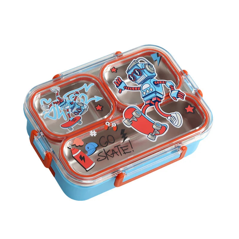 Unisex Bento Lunchbox Cartoonthema Creatief Ontwerp 3