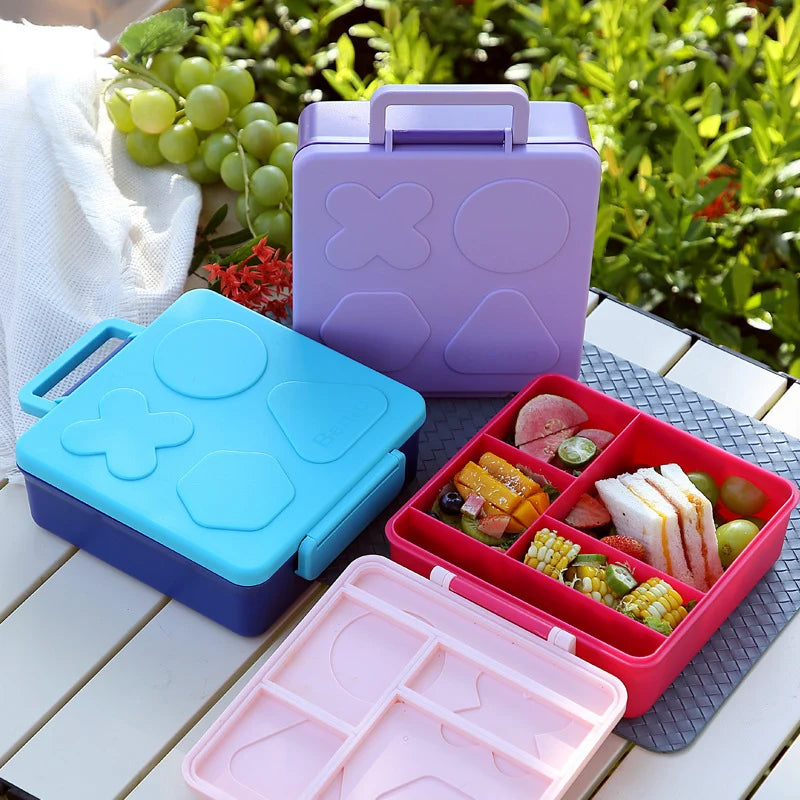 Unisex Bento Lunchbox Interactief Met Meerdere Vormen 1