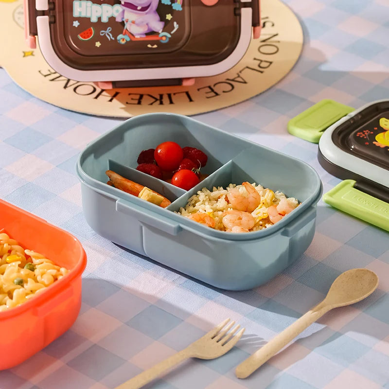 Unisex Bento Lunchbox Met Dierenthema Speels Ontwerp 4