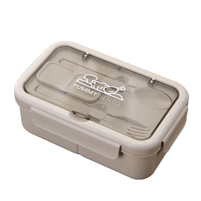 Unisex Bento Lunchbox Met Luchtdichte Sluiting 4