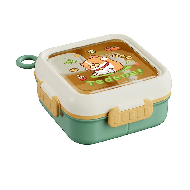 Unisex Bento Lunchbox Met Speels Thema 3