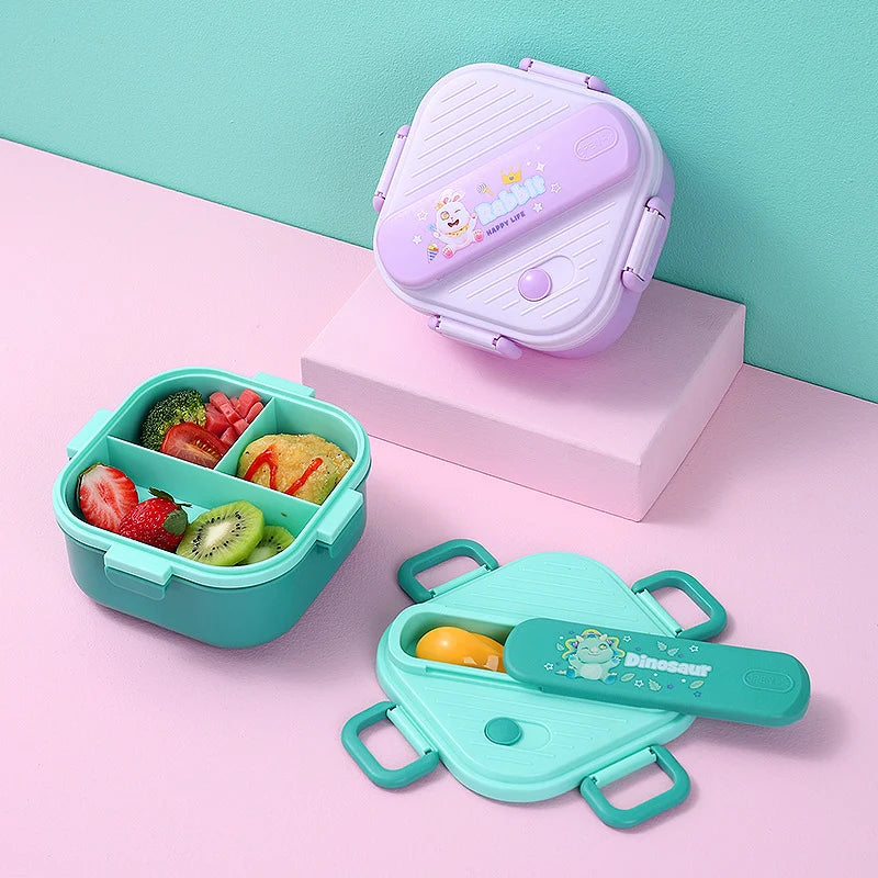 Unisex Bento Lunchbox Met Speelse Compartimenten 3