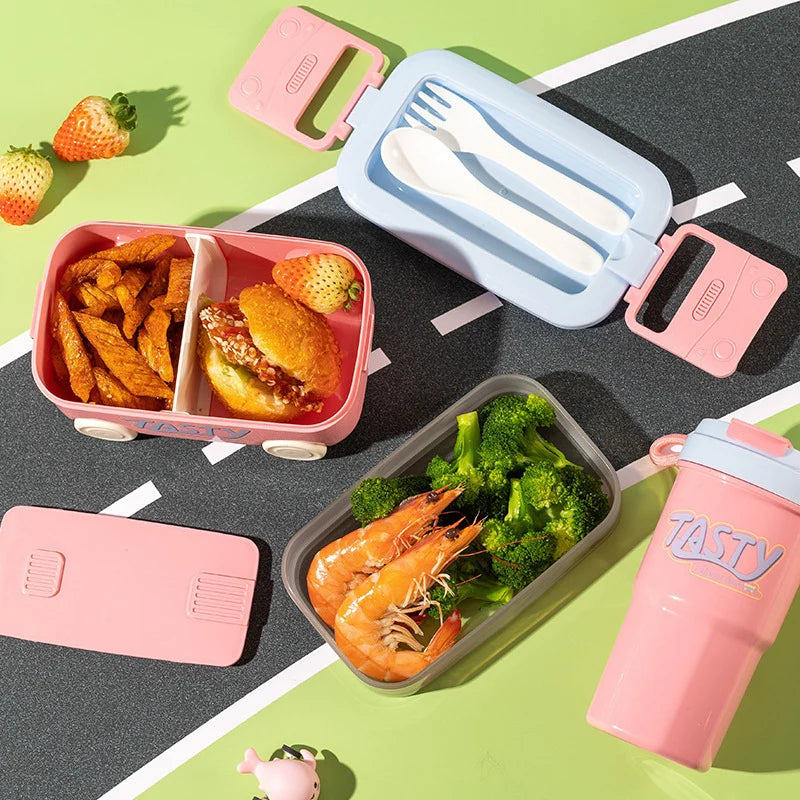 Unisex Bento Lunchbox Multifunctioneel Ontwerp 15
