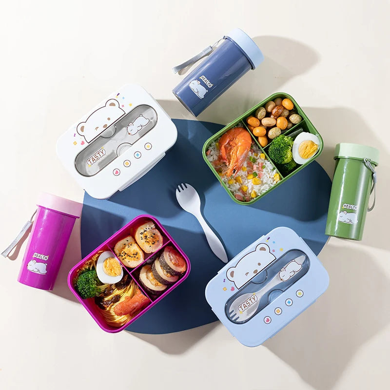 Unisex Bento Lunchbox Multifunctioneel Ontwerp 5
