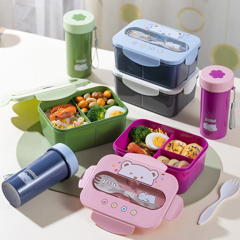 Unisex Bento Lunchbox Multifunctioneel Ontwerp 7