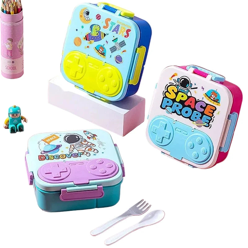 Unisex Bento Lunchbox Thema Speels en Functioneel 0