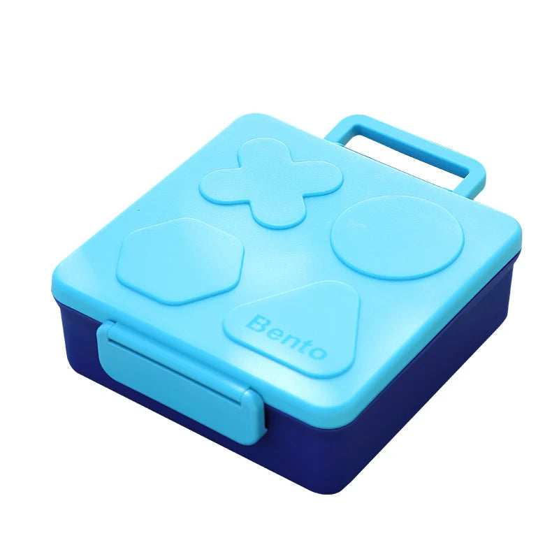 Unisex Bento Lunchbox met Meerdere Compartimenten en Speels Design 5