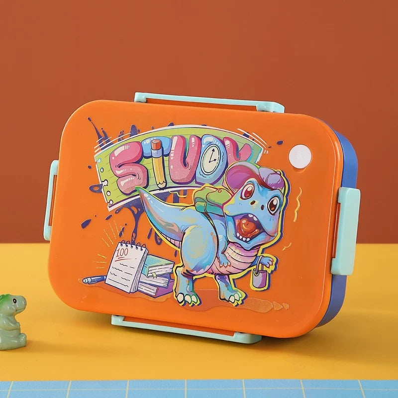 Unisex Bento Lunchbox met Speels Thema 0