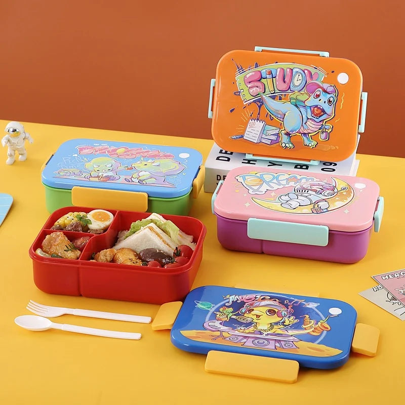 Unisex Bento Lunchbox met Speels Thema 1