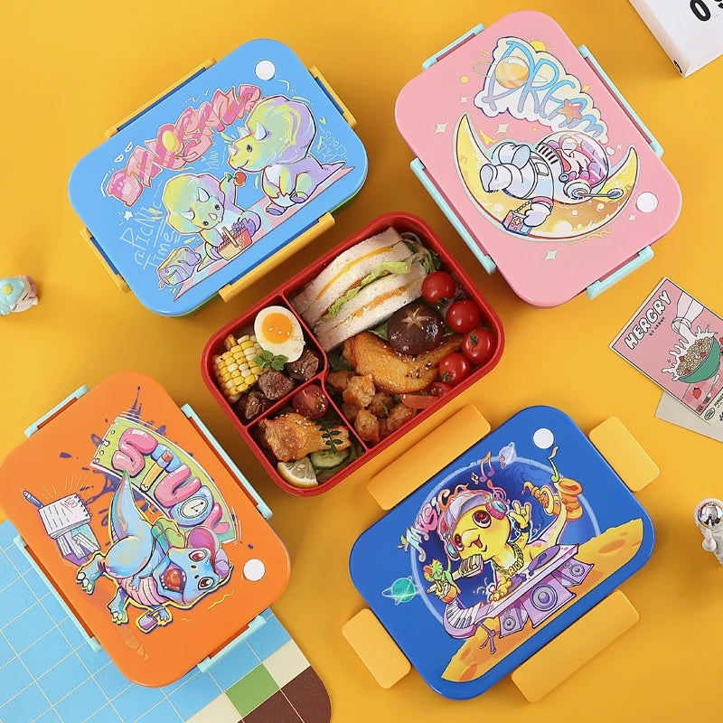 Unisex Bento Lunchbox met Speels Thema 3