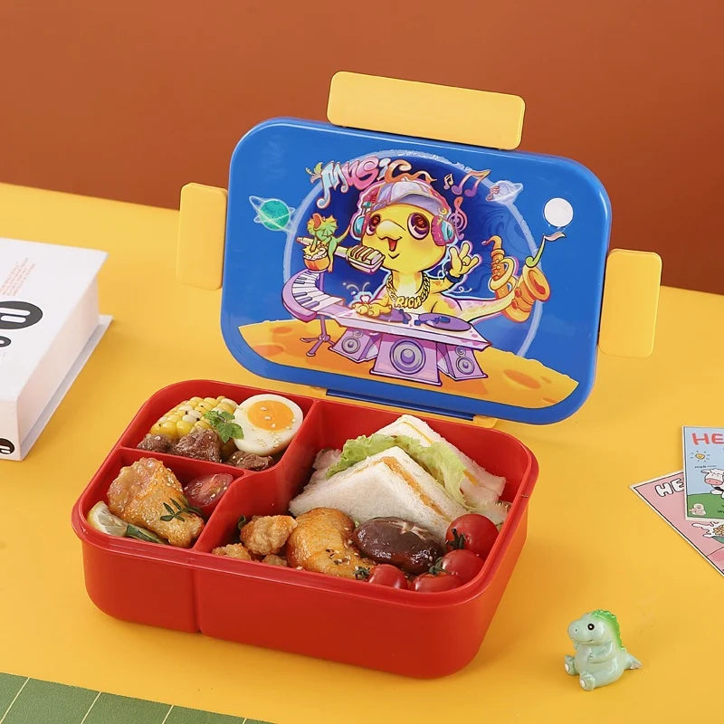 Unisex Bento Lunchbox met Speels Thema 4